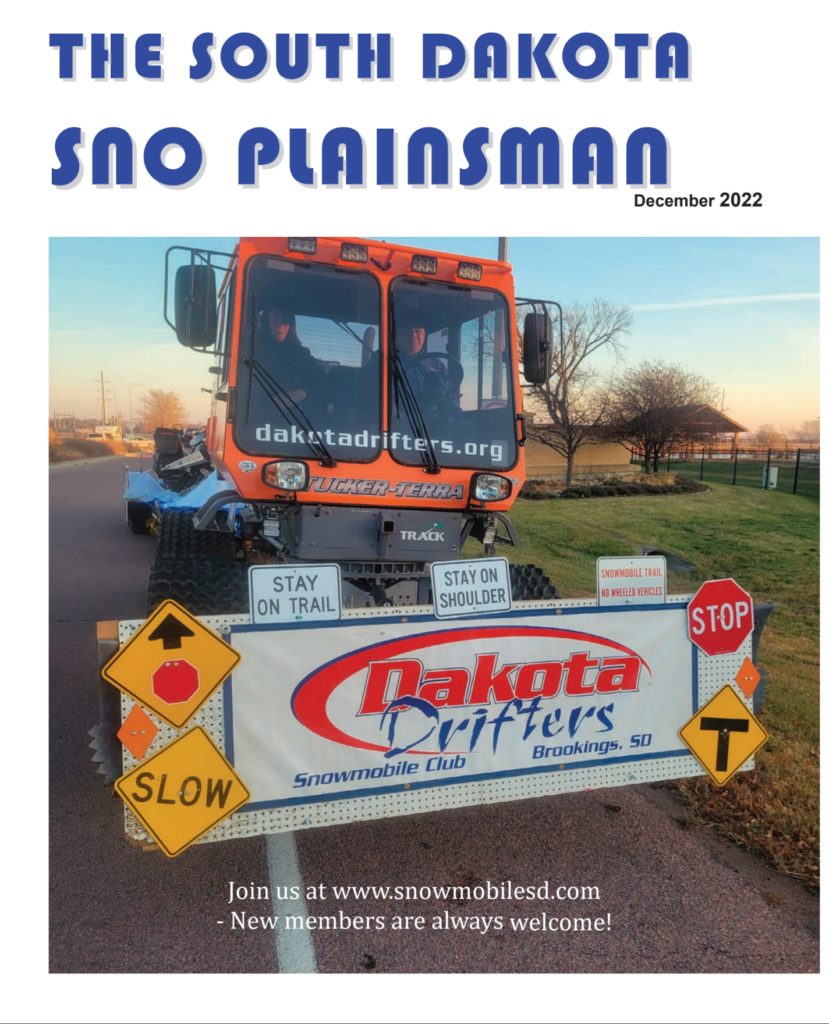 Sno Plainsman South Dakota Snowmobile Association