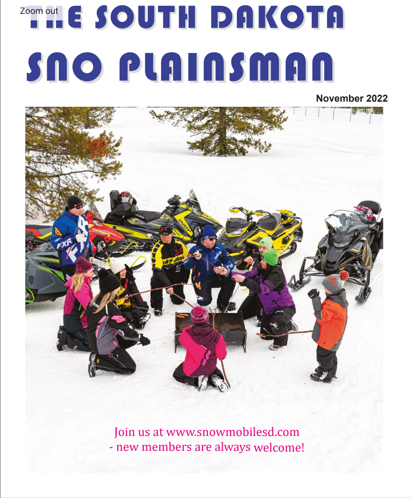Sno Plainsman South Dakota Snowmobile Association